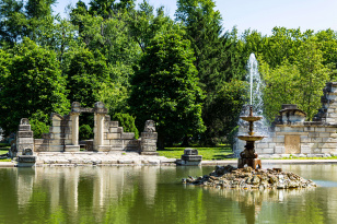South Grand Boulevard in Tower Grove South St Louis Missouri with international restaurants and brick homes for sale near Tower Grove Park zip code 63116